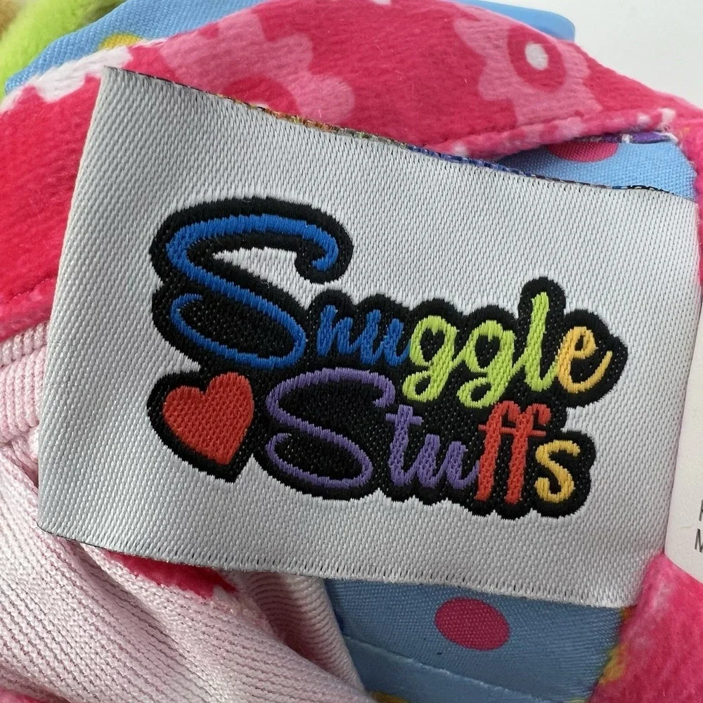 Snuggle Stuffs Sugar Snap Doll Plush Learn To Dress Toddler Sensory Activity Toy